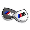 Car Metal Sticker Custom Shield Car Rear Trunk Shield Emblem Badge Sticker For BMW M Performance 1 3 5 7 Series M3 M4 M5 M6 X1