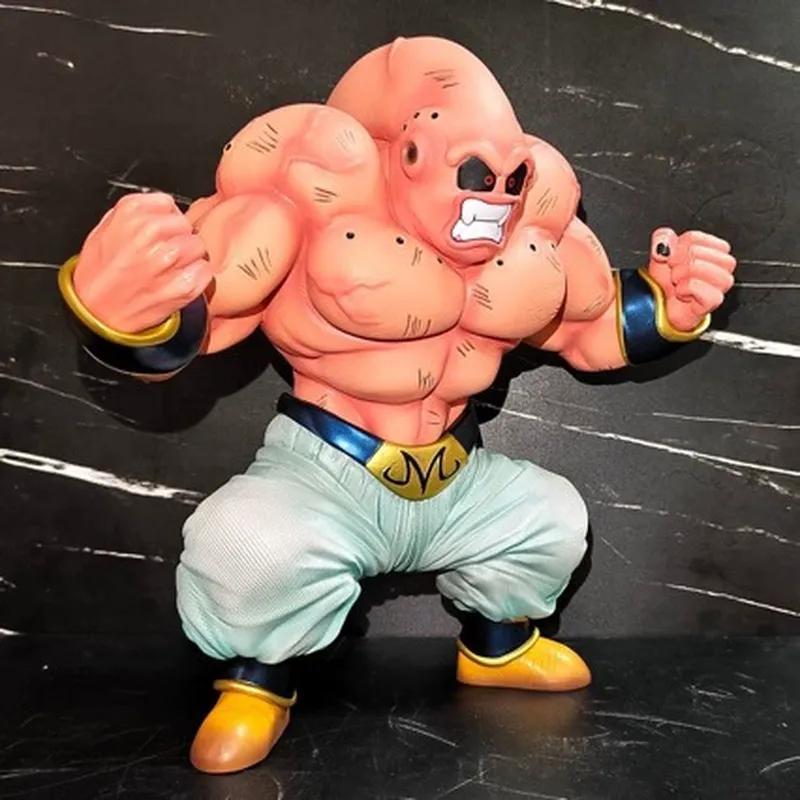 Фигурка Dragon Ball Muscle Majin Buu GK, ПВХ модель, статуэтка, настольное украшение, коллекционный элемент аниме для энтузиастов аниме
