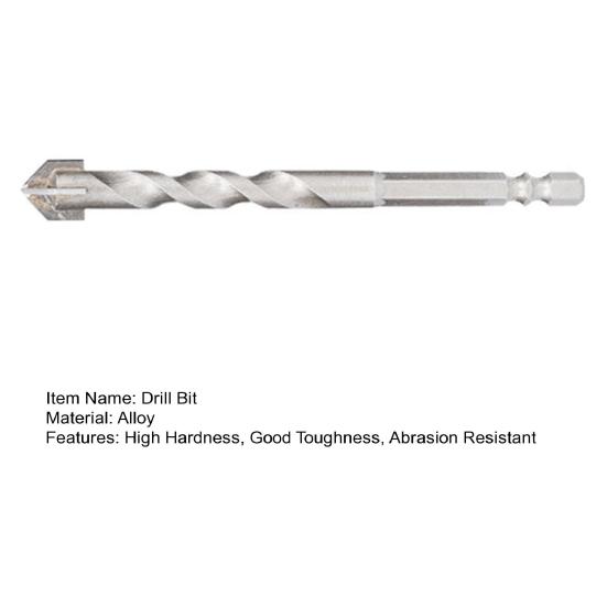 Сверло с шестигранной ручкой, острое сверление, резьбовое сверло с треугольным наконечником, столярный инструмент