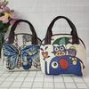 2025 Ethnic Style Embroidered Shell-Shaped Canvas Handbag: Cell Phone, Coin, and Shopping Bag