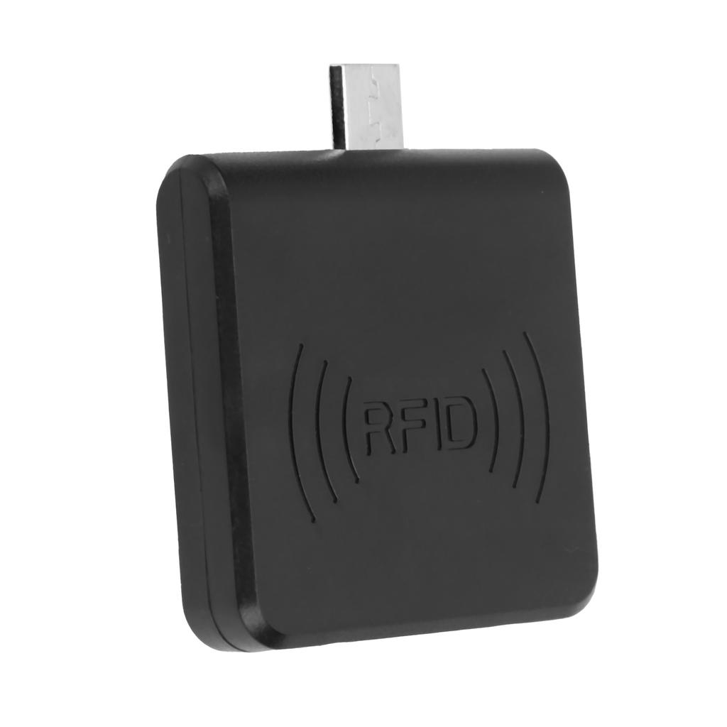 915Mhz UHF Card Reader Compact Label Reading Scanner Micro USB Interface for Android Phone