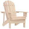 Adirondack Garden Chair with Table Solid Pine Wood