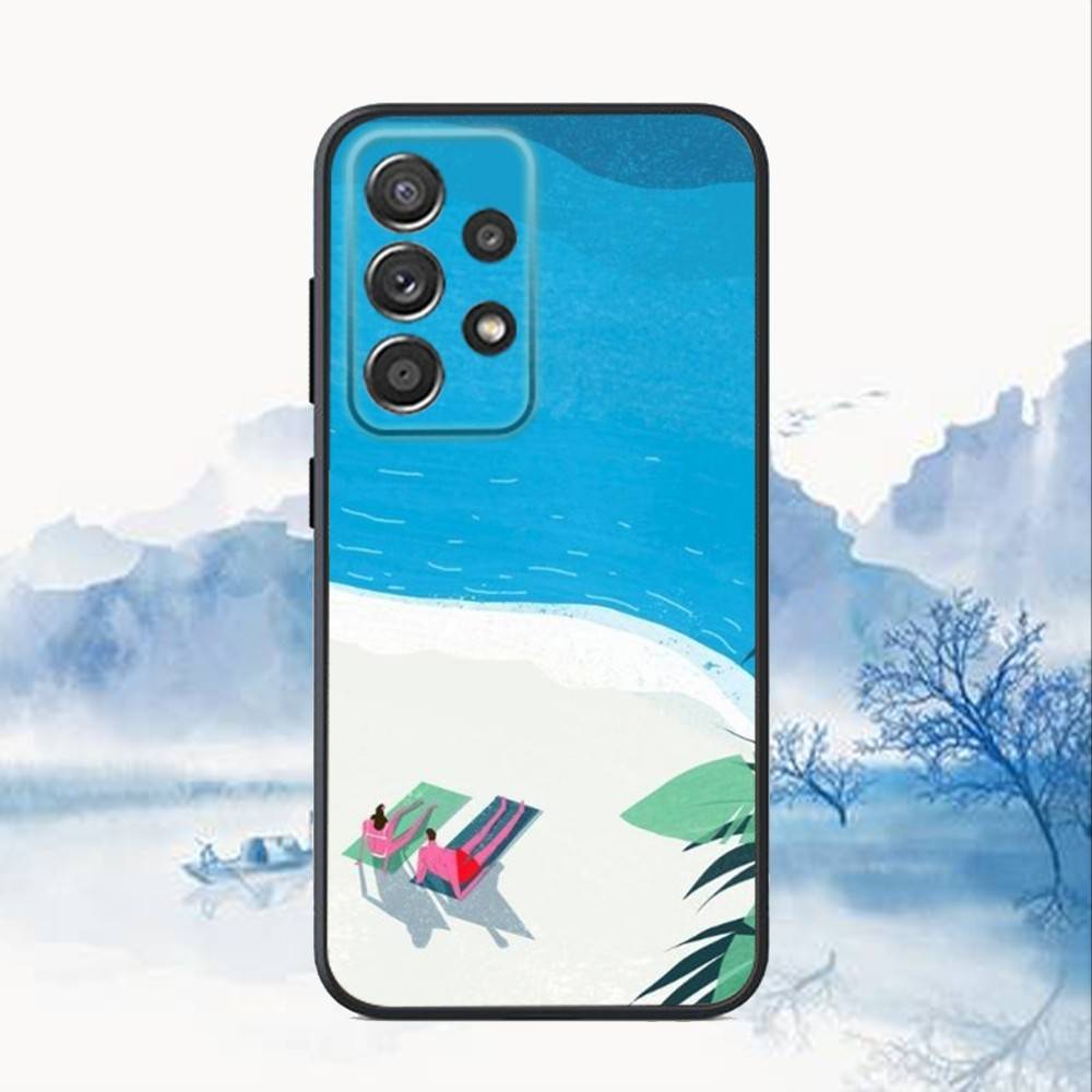 D-David H-Hockney Art Phone Case For Samsung S25,S24,S21,S22,S23,S30,Ultra,S20,Plus,Fe,Lite,Note,10,9,5G Black Cover