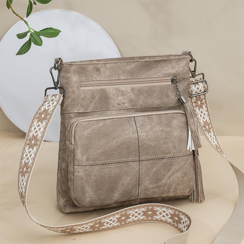 Женская сумка новая ретро мода сумка через плечо мессенджер авангардная для поездок многофункциональная простая горячо продаваемая сумка