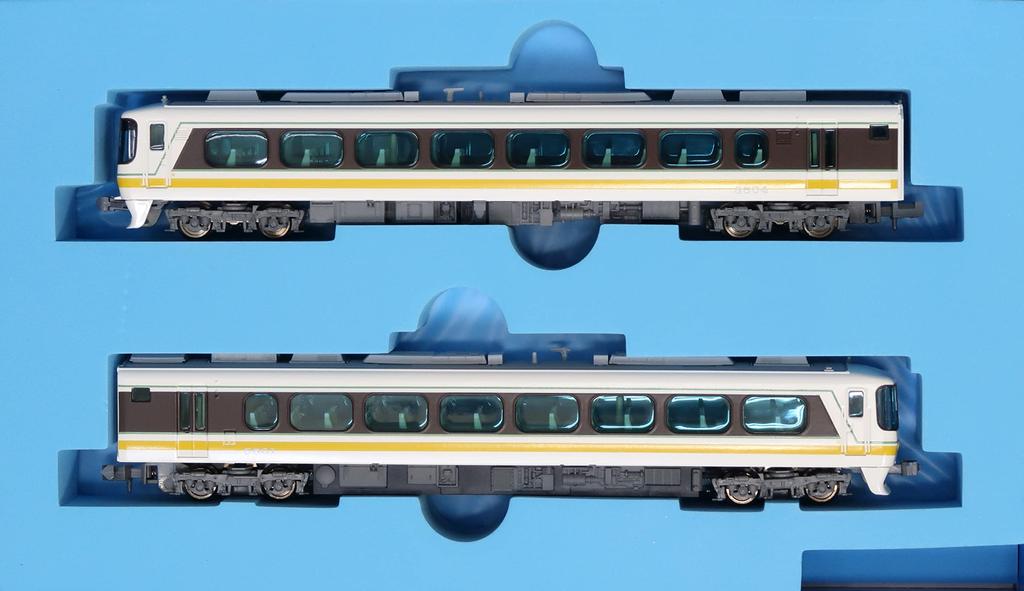 MicroAce N Gauge Meitetsu Kiha 8500 Series Northern Alps Express Set A7193 Model Train 2-Car