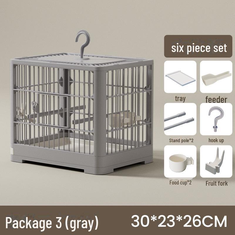 Large Outdoor Portable Parrot Villa Cage – Spacious, Breathable, and Ideal for Pet Bird Outings