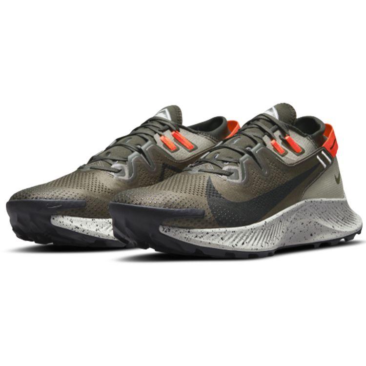 Nike Pegasus Trail 2 Cargo Khaki Мужские кроссовки Коричневые светло-армейские ярко-малиновые CK4305-301