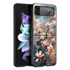 Чехол для телефона Samsung Galaxy Z Flip 3 4 5 6 7 Складной Для Samsung Z Flip4 Flip5 Жесткая ПК Крышка Клод Моне Сад Живопись Искусство