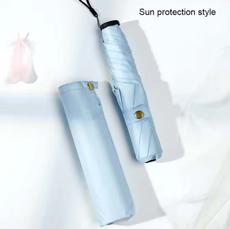 Супер легкий зонт Мини Зонт Солнце Дождь Женский Карандаш Зонт Складной Зонт От Солнца