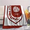 FK Sarajevo Print Flannel Blanket, High quality Comfortable for All Seasons, Home Decor, Warmth and Comfort, Perfect for Christmas Gifts