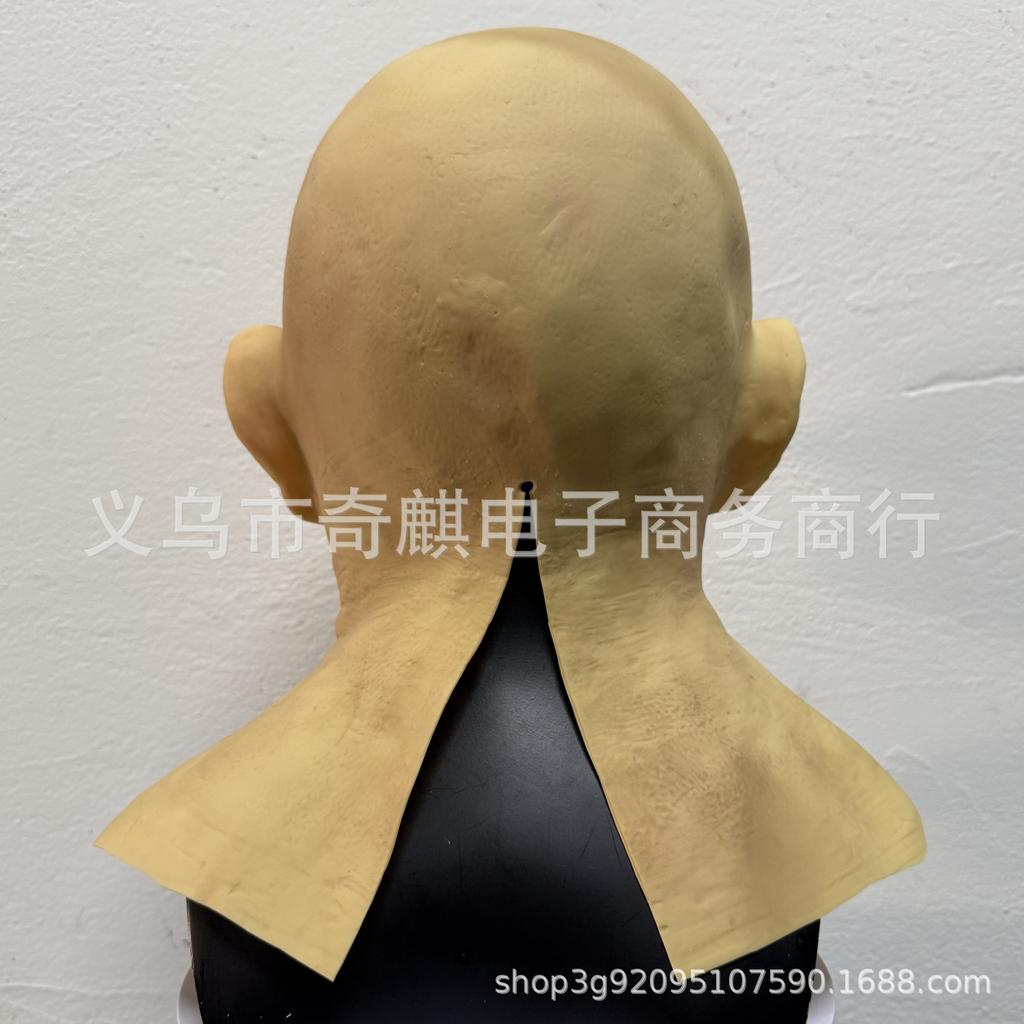 Old Man Mask Halloween Horror Mask cosplay Costume and masquerade props can be labeled