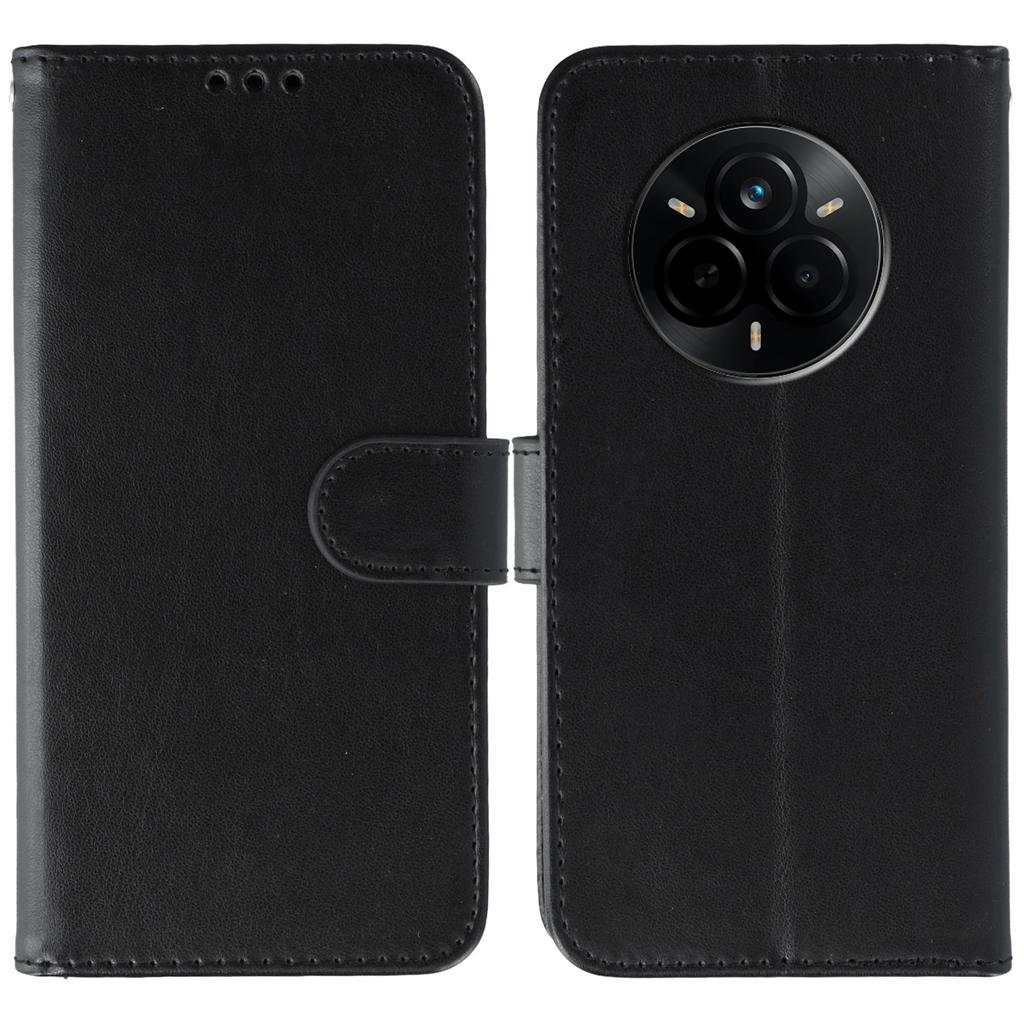 For Realme 14 Pro 5G Case PU Leather Flip Wallet Phone Cover with Strap