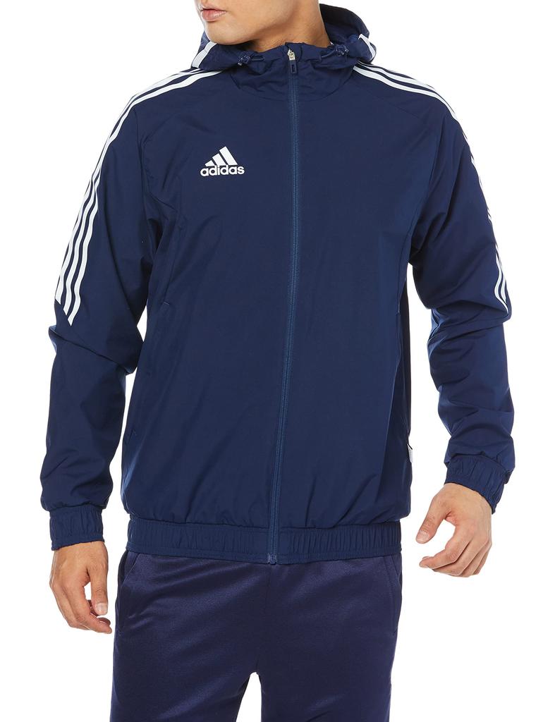 Adidas Soccer Condivo 22 Jacket KMG02 Team Navy Blue All-Weather Men's (HA6266)