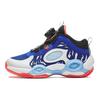 Kids Asymmetrical Comfortable Non-Slip Wear-Resistant Breathable Low-Top Basketball Shoes Kids Sneakers Blue White 312439951-4