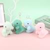 Cute Dinosaur Plush Toy Cartoon Doll Pendant Keychain Car Bag Key Ring Decor
