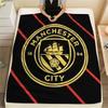 Bold MCFC Decals Blanket, High quality Comfortable for All Seasons, Home Decor, Warmth and Comfort