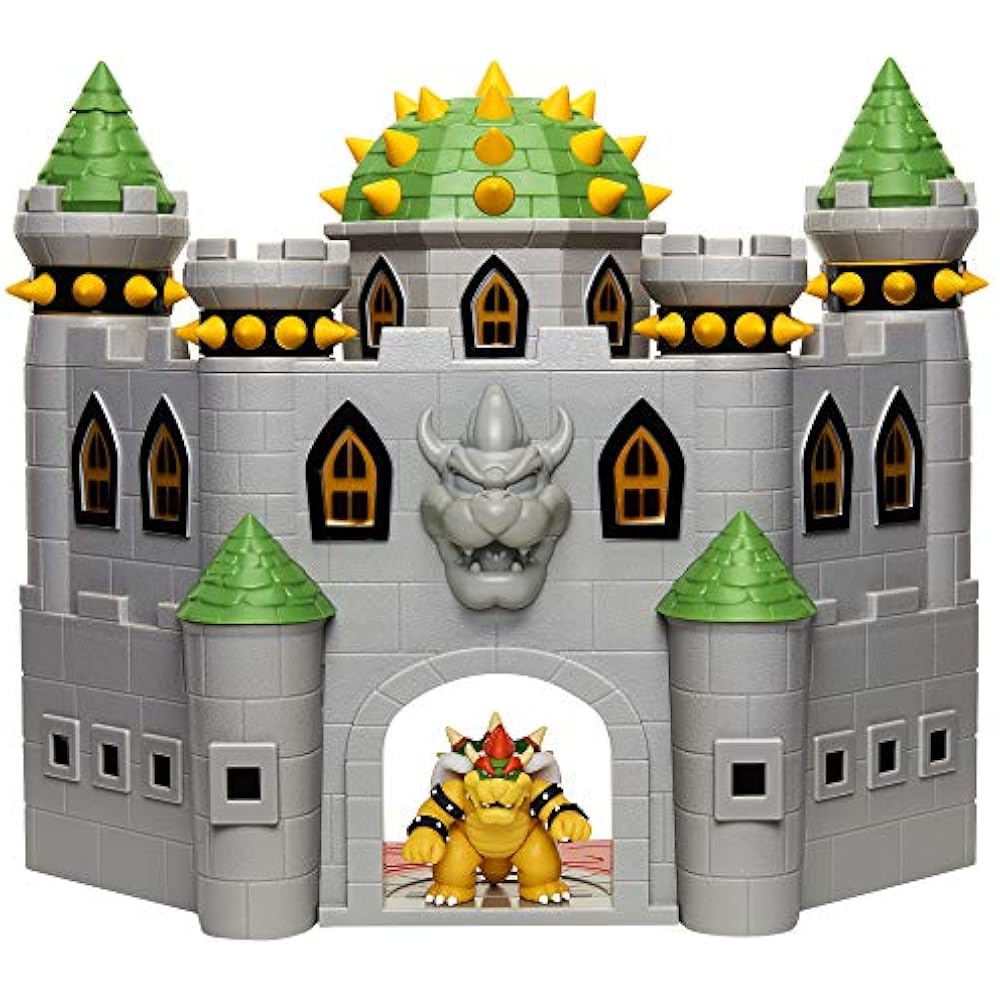 Саней Боэки (Саней Боэки) Коллекция фигурок Super Mario DX Playset Bowser Castle, FPS-002