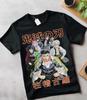 Jujutsu Kaisen Фушигуро Тоджи Футболка Аниме Хоррор Черная Короткий Рукав Все Размеры