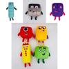 Плюшевая кукла Numberblocks Мягкая и милая мягкая игрушка для детей Обучающая и веселая