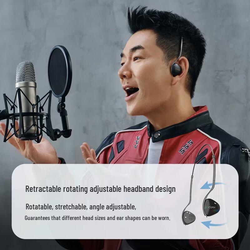 Cleer Clip PRO AI Translation Hi-Res Over-Ear Headset