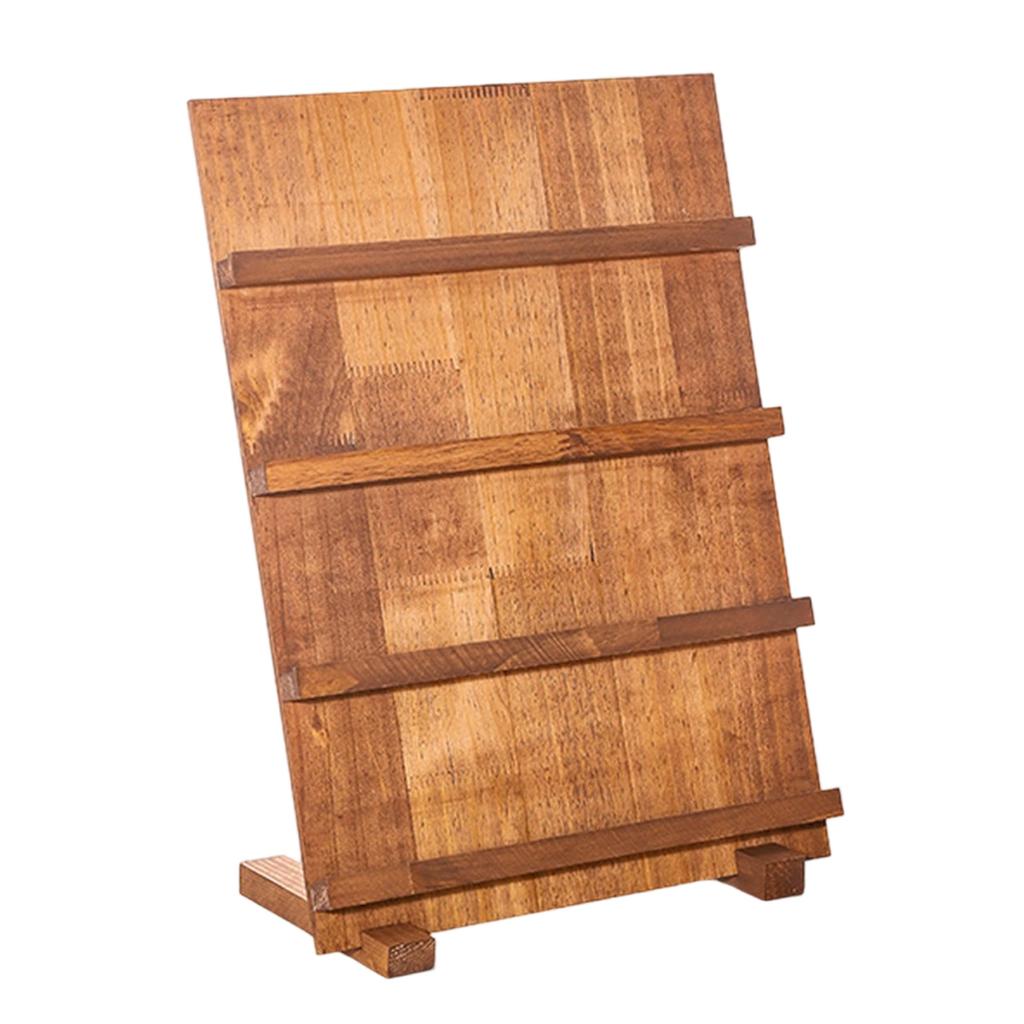 Стильная деревянная подставка для серег, держатель для ювелирных изделий, деревянный органайзер для ювелирных изделий для дома, офиса и розничного магазина