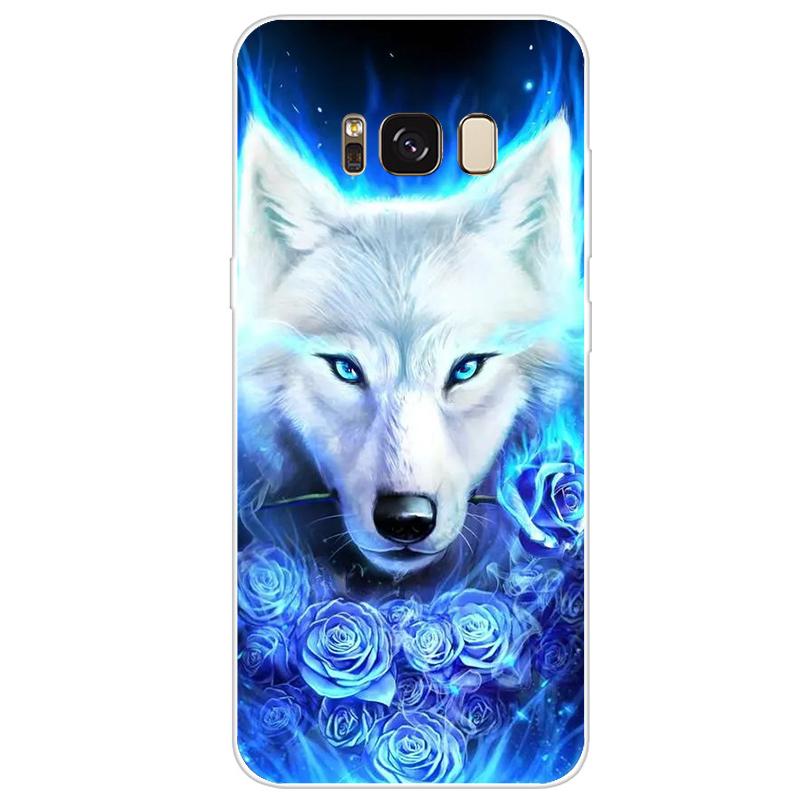 Чехол для Samsung Galaxy S8 Plus, силиконовый чехол, милый мягкий чехол из ТПУ для Samsung Galaxy S8 S 8 Plus, чехол-бампер для телефона S8Plus Coque