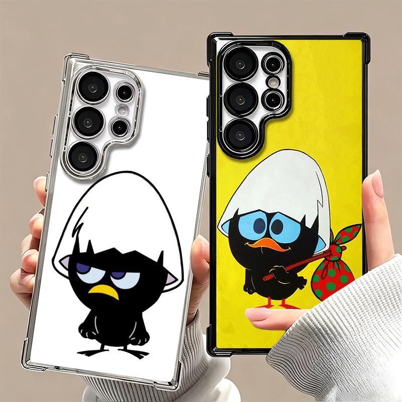 Милый Мультяшный Утенок Калимеро Мягкий Чехол Для Телефона Для Samsung Galaxy S26 Ultra S25 Edge S24 FE S23 Plus S22 S21 + S20 Покрытие Защита От Падений