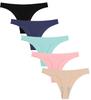 Raiplus Seamless Sexy Panties and Panties Size S Women's See-Through T-Back Set,