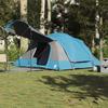 Tunnel Family Tent for 8 Persons Blue Waterproof