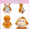 Adorable Curious George Plush Toy For Kids Soft And Cuddly Stuffed Animal Doll