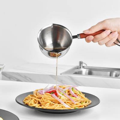 1 шт., маленькая сковорода из нержавеющей стали 304, бытовая сковорода с горячим маслом, вареные яйца, горячий шоколад, кастрюля с горячим молоком, многофункциональная кастрюля для приготовления пищи