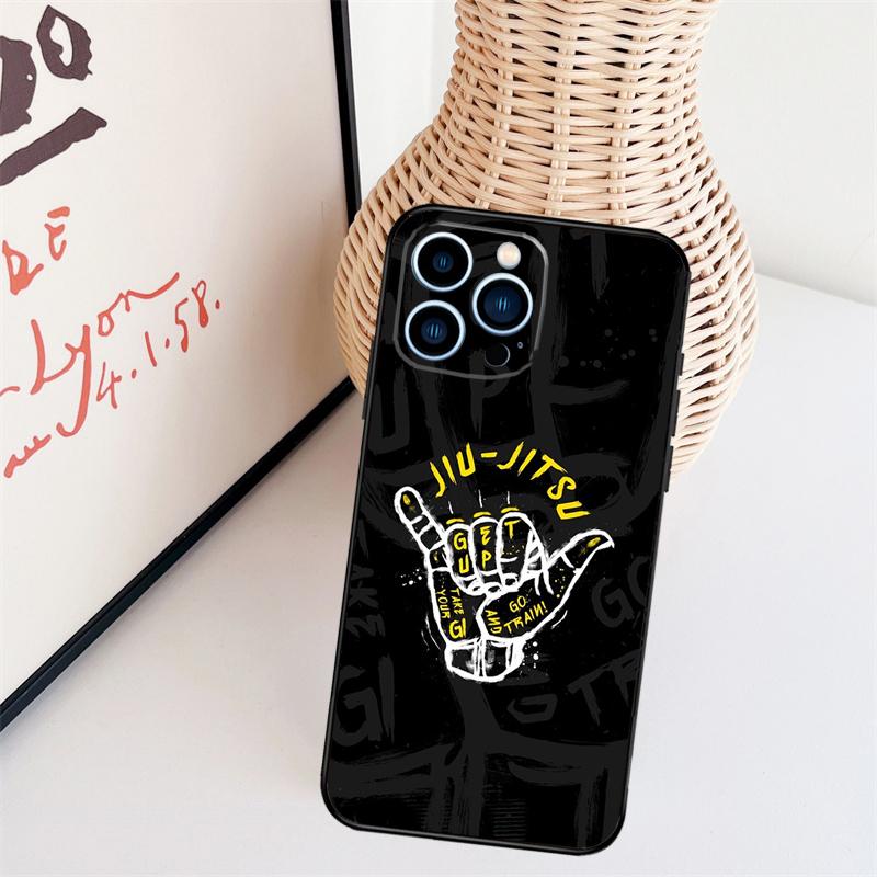 Чехол для iPhone 14 Pro 11 16 15 Pro Max 12 13 Mini Plus XS X XR с изображением Дзюдо BJJ Джиу-джитсу Funda