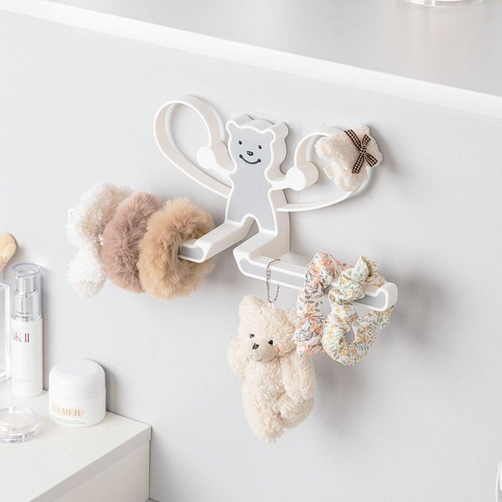 Hairpin Hairband Storage Rack Punch-free Hair Clip Organizer Rack HairHoop Display Holder Girl