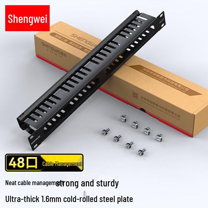 Сетевая патч-панель Shengwei CMT-201 на 48 портов