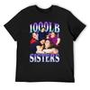 Футболка 1000LB Sisters аниме футболка синий архив базовая футболка графические футболки мужские футболки повседневные стильные