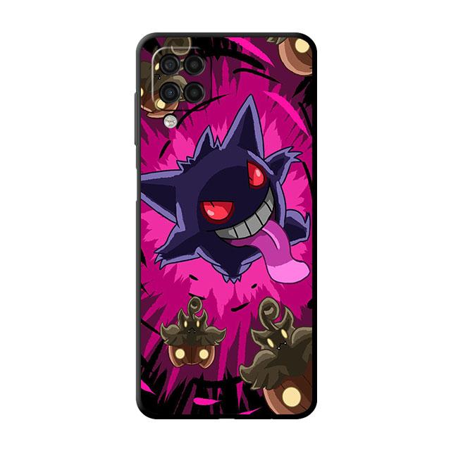 Мягкий чехол для Smaung Galaxy A52 A13 A53 A12 A51 A32 A21s A33 A22 A23 A31 A03 A72 A41 A11 A04 Чехол для телефона Pokemon Gengar Cool Sac