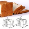 Storing Sturdy Useful Ball Feet Stainless Steel Breakfast Bread Storage Shelf Bread Rack