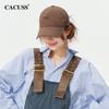 CACUSS Унисекс Мягкая Однотонная Бейсболка