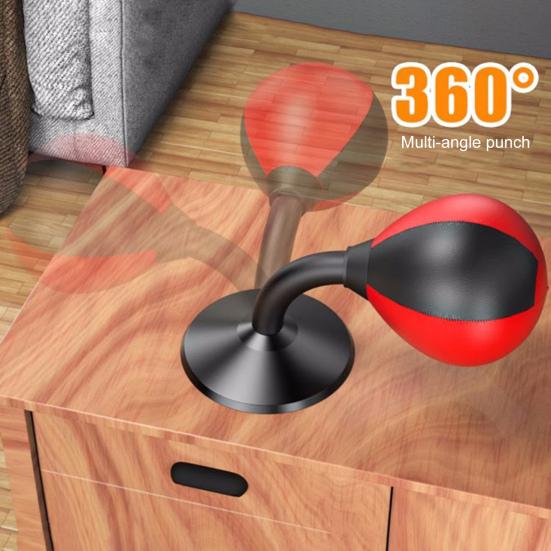 Desktop Punching Bag with Suction Cup Heavy Duty Stress Relief Boxing Speed Ball Kids