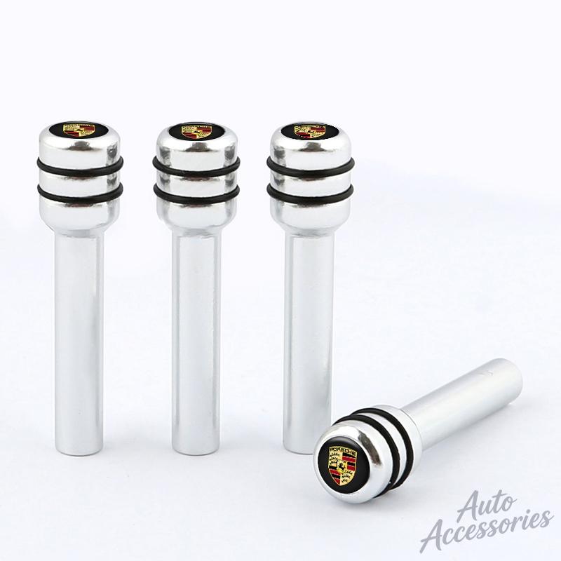 AFUHD1 4pc Car Door Lock Pins Screw Knob Button Handle For Porsche Panamera Spyder Carrera Macan Boxster Cayman Cayenne 911 970 981 991
