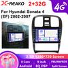 For Hyundai Sonata EF 2002 - 2007 Car Radio Multimedia Video Player Navigation GPS Android Auto Carplay WIFI+4G 8Core No 2din 2 Din DVD