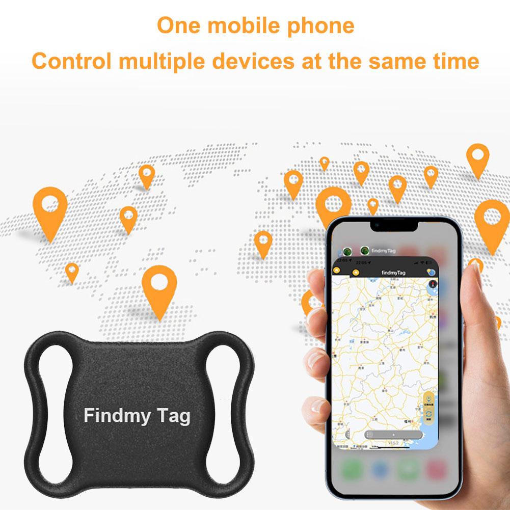 GPS-трекер для домашних животных против потери, совместимый с Bluetooth, отслеживание в реальном времени, ошейник для собаки и кошки, устройство для поиска, глобальный трекер местоположения в реальном времени