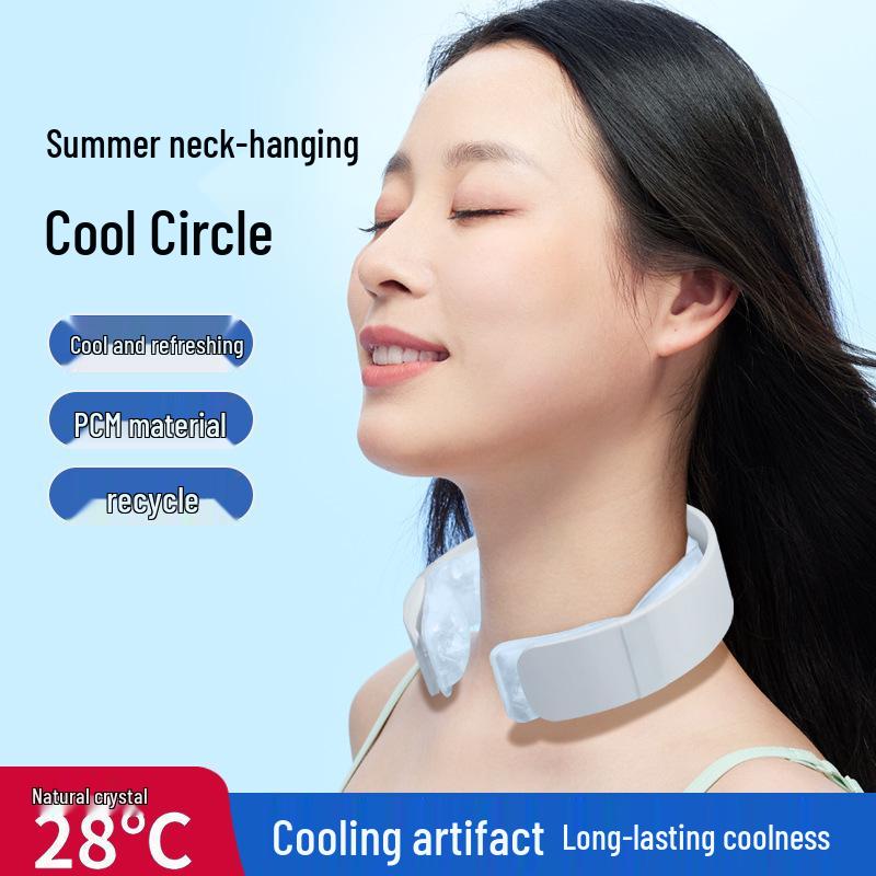Cross-Border Cooling Neck Pillow: Summer Heat Relief with Ice Pack - Hot Seller
