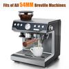 54mm Espresso Bottomless Filter Holder 3Ear Coffee Filter Holder Coffee Extraction