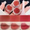 Помада с кисточкой для губ Velvet Matte Red Dark Brown Lip Tint Combo Lip Gloss Kit Makeup Cosmetics 3 Mud Strips Set, 01-3Color-Mud-Net 6 г, 1 шт.