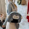 Милый рюкзак в виде рисового шарика с куклой, новый мультяшный плюшевый мешок, многофункциональная портативная сумка на плечо
