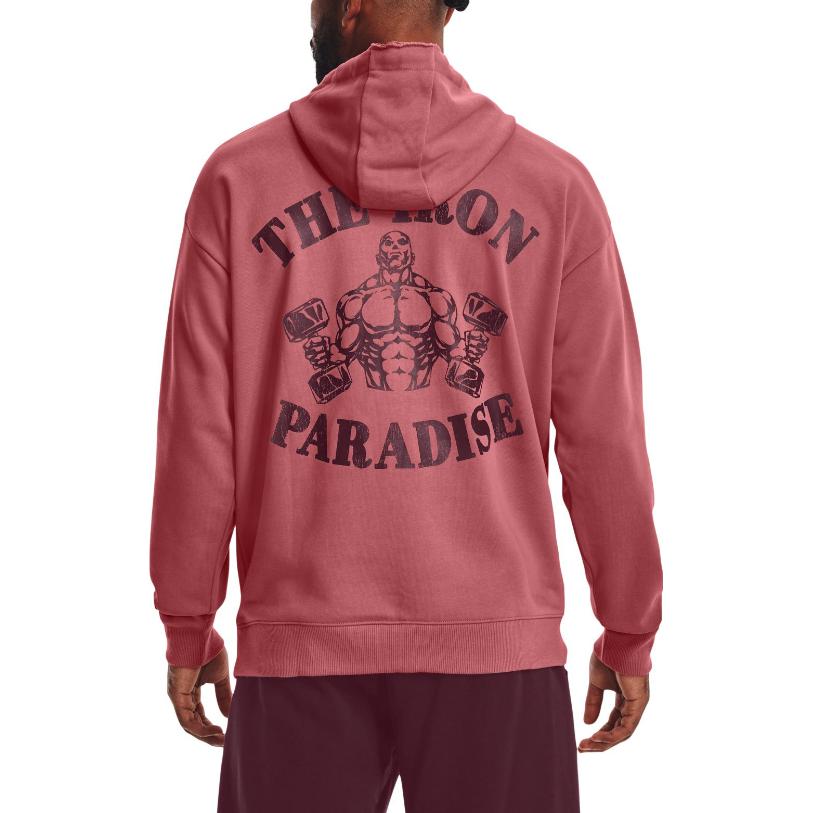 Under Armour Толстовки Мужские Красные С капюшоном Умеренные 1373562-600