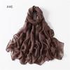 58 Colors Women Candy Color Voile Scarf Plain Solid Pashmina Female Warm Cotton Viscose Scarves Blanket Shawls And Wraps Bufanda