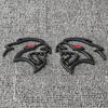 Leopard Head Badge Sticker Front Grill Side Fender Rear Trunk Emblem Decal Cars Accessories