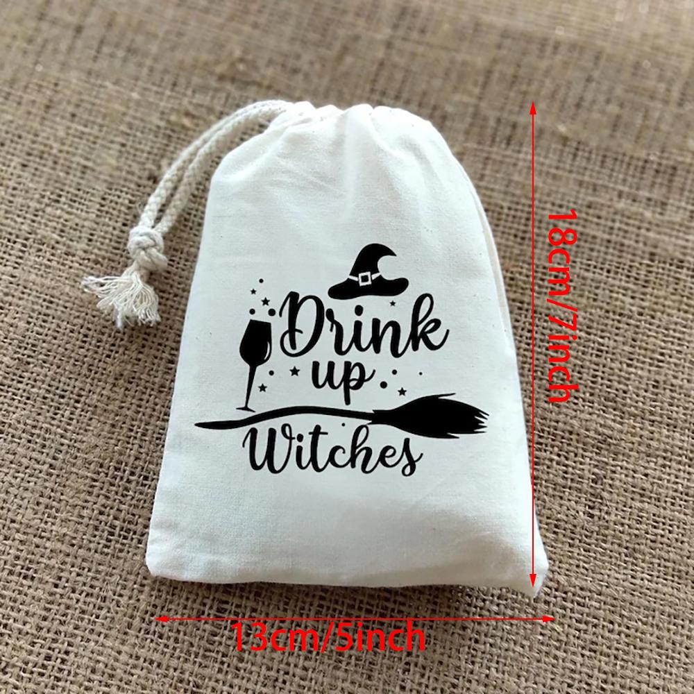 Drink Up Witches Halloween Party Bachelorette Hangover Recovery Gift Favor Bags Salem Girls Trip Goodie Bag Autumn Holiday Gift